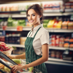 Ocena ryzyka zawodowego na stanowisku Sprzedawca - kasjer w sklepie spożywczym